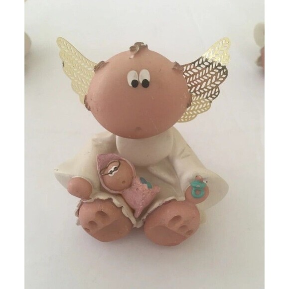 Lot Of 6 Angel Cheeks by Kirks 2001 “Baby” 2.5" Figurines - Picture 5 of 7